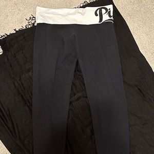 L- Pink Ankle Length Leggings